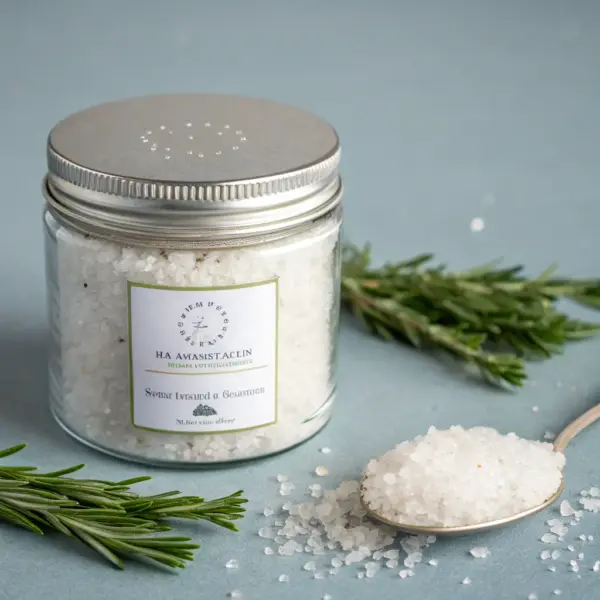 Herbal Bath Salts with Eucalyptus